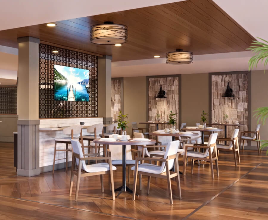 Bistro area
