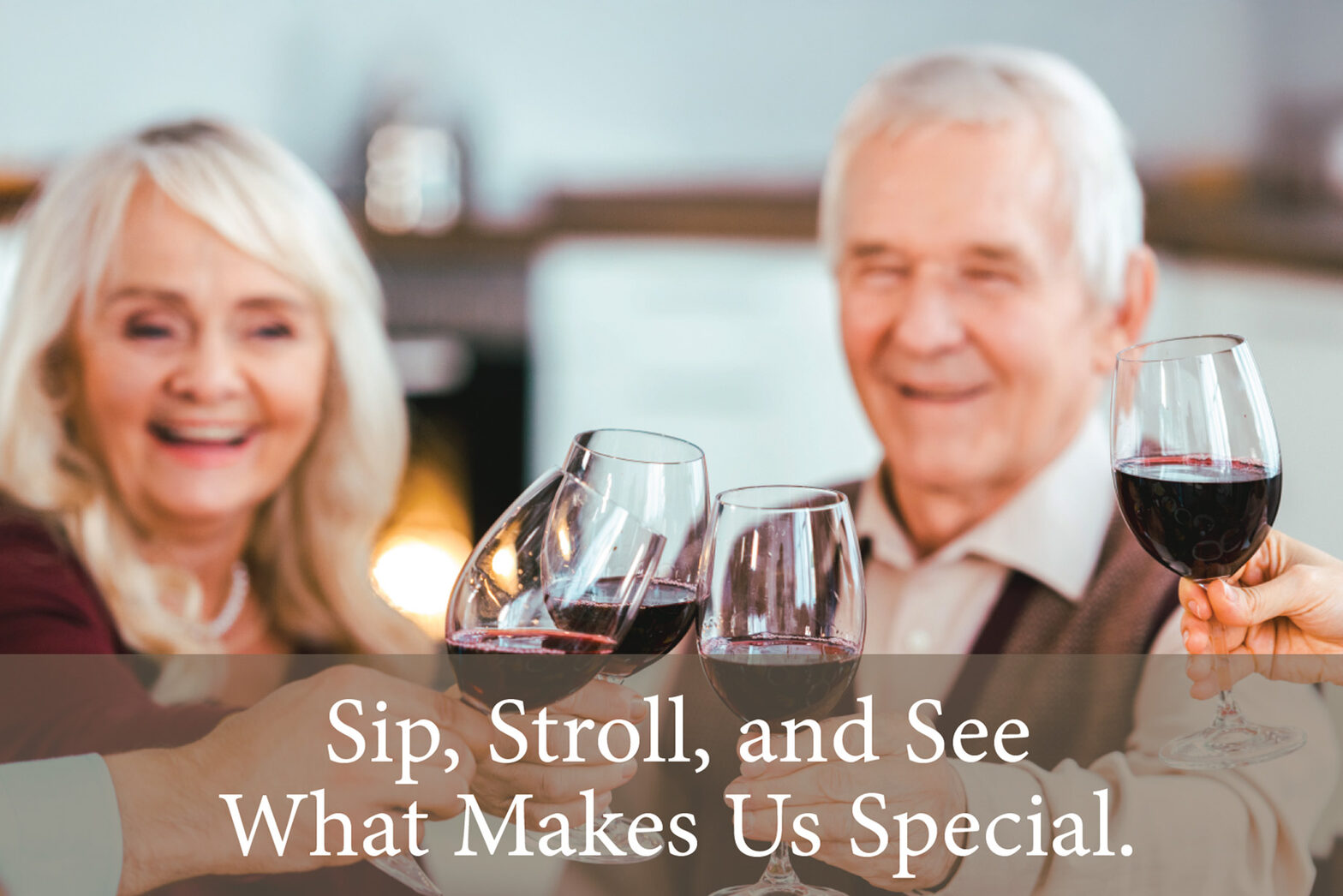 Sip Stroll and see what makes us special